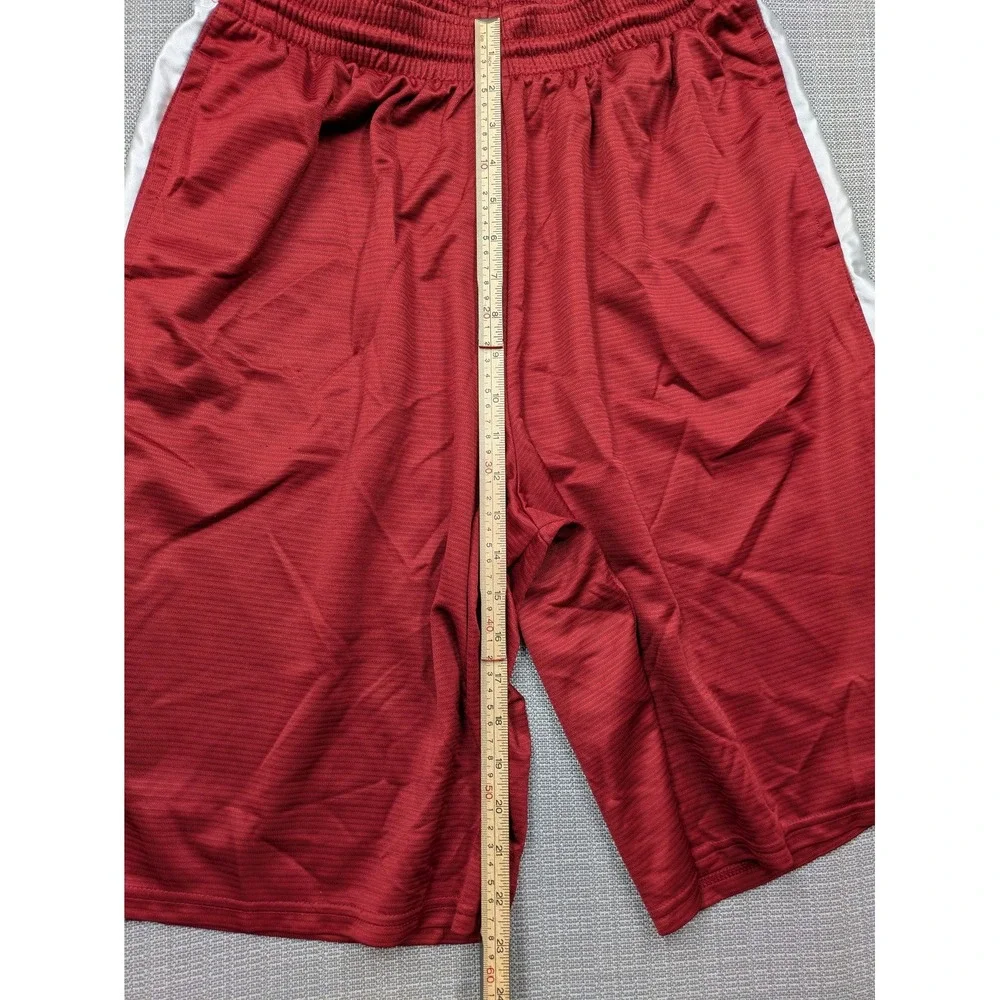 Oklahoma Sooners Shorts Mens XL Red NCAA Basketball Nike Elite Polyester